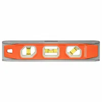 JOHNSON LEVEL Torpedo Level: Level, Plumb & 45° Angle, Torpedo, 9 in Overall Lg, Top & Side Read (MPN 1435-0900)