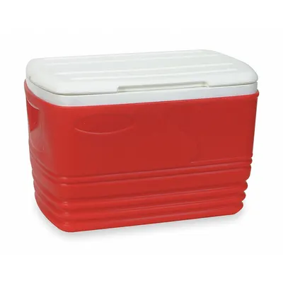 OEM APPROVED VENDOR Heavy-Duty Chest Cooler, 32 qt, Red, 1 Day Ice Retention - Heavy-Duty Chest Coolers