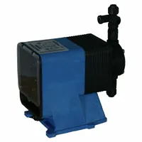 PULSATRON Chemical Metering Pump: Solenoid, 115V AC, 1/5 hp HP, PP Head, CSPE/PTFE Diaphragm, 100:1 (MPN LPH8SA-PTCB-G19)