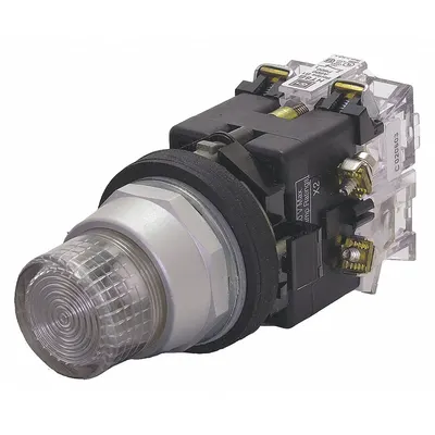 EATON Illuminated Push Button: Illuminated, Extended Profile, Metallic, 30 mm - Illuminated Extended-Length Push Buttons