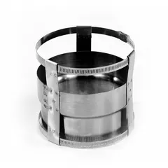 This 3-foot flex connector is made of 1-ply 316 stainless steel and is rated for continuous exposure up to 1,200°F. It features plain ends and includes a liner connector. Suitable for connecting 8-inch ducts to venting systems in high-temperature exhaust applications such as industrial heating, boilers, and combustion equipment. Compatible with all fuel types.