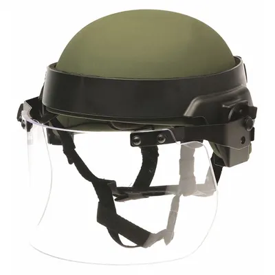 PAULSON Riot Control Face Shield: Universal, Polycarbonate - Riot Face Shields