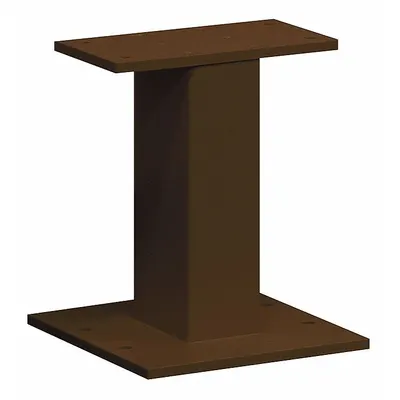 SALSBURY INDUSTRIES 3385BRZ Aluminum Powder Coated Bolt Mounted - Mailbox Pedestals