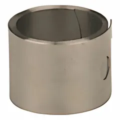 This stainless steel constant force coil spring provides consistent tension and retraction in industrial applications such as electrical grounding, cable management, and mechanical assemblies. It has an inside diameter of 0.63 in and an unfinished finish.