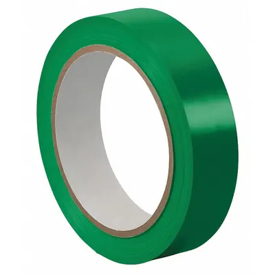 TAPECASE Bag Sealing Tape, 72 yd, Green, 2.4 mil, UPVC
