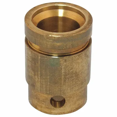 CHICAGO FAUCETS Cartridge Sleeve, Brass, Rough Brass, 13/16 in Overall Length - Faucet Stems, Spindles, Filters & Cartridge Parts