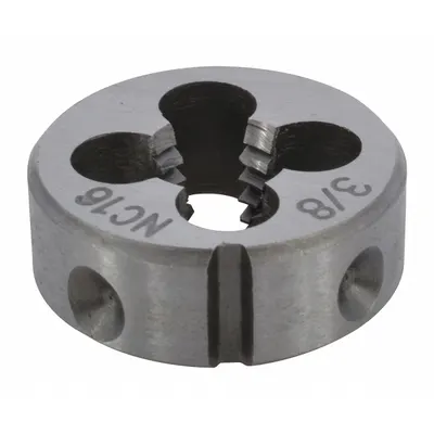 WESTWARD Alloy Steel Die, 1" Width, 3/8-16 UNC, CCT1060-71 - Pneumatics