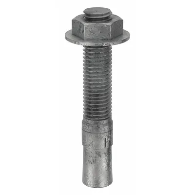 MKT FASTENING 3/4" x 4-3/4" Galvanized Steel Wedge Anchor, 5-Pack - Steel Wedge Anchors