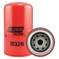 Cellulose media spin-on oil filter with 7/8"-16 thread, 7 3/8 in overall height, and 4 1/4 in outside diameter. Includes G401 integral gasket. Used in engine lubrication systems to remove contaminants from oil