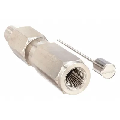 WEKSLER Piston-Type Snubber for Corrosive Gases - Piston-Type Snubbers for Corrosive Liquids & Gases