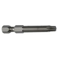 Impact-rated Torx-Plus bit with T25 size and standard hex shank, made from S2 steel. Suitable for driving fasteners in high-torque assembly and maintenance tasks. Sold in a 5-pack.