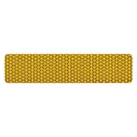 Reflective Tape: Agriculture Vehicles, Yellow, 2 in Wd, 9 in Lg, Acrylic (MPN 18366)