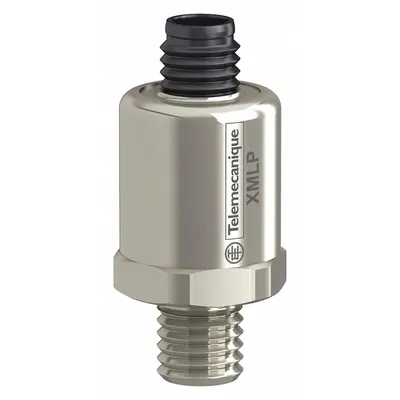 TELEMECANIQUE SENSORS Pressure Transmitter: 0 psi to 3,000 psi, 4 to 20mA DC, 4-Pin M12 Connector - Pressure Transmitters with 4-Pin M12 Connector