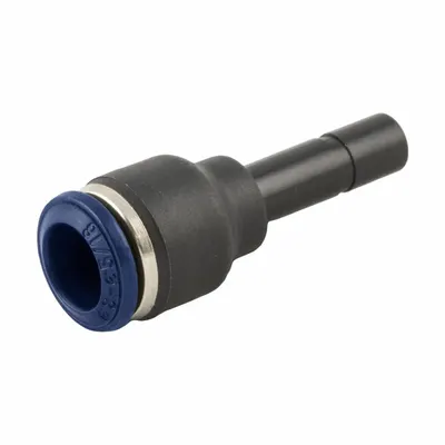 AIGNEP 85705-04-05 Push-to-Connect x Tube Stem Fitting - Nylon & Nickel-Plated Brass Tube Fittings
