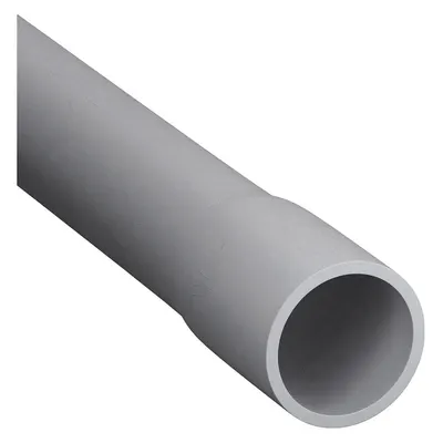 PVC Conduit: Schedule 80, 2 1/2 in Trade Size, 10 ft Nominal Lg (MPN A53CE12)