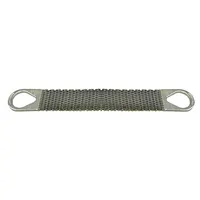 LIFT-ALL Wire Mesh Sling: Type 2, 10 ga Wire Gauge, Steel, 16 ft Sling Lg, 4 in Sling Wd, Triangle (MPN 4T210X16)