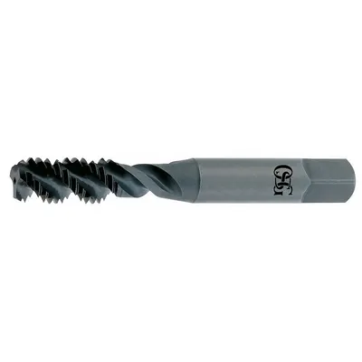OSG Spiral Flute Tap: 5/16"-18 UNC, H5 / 2B-3B, 3 Flute, Plug Chamfer - General Purpose Spiral-Flute Taps