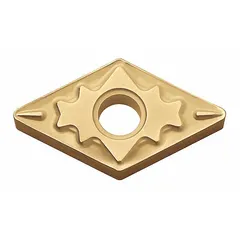 The KYOCERA DNMG331HQCCX is a diamond indexable turning insert designed for precision machining of non-ferrous materials, composites, and abrasive alloys. It is suited for general turning and finishing operations on CNC lathes, providing a superior surface finish and extended tool life.