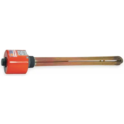 TEMPCO Screw Plug Immersion Heater: 3 Phase, 240V AC, 10,000 W Watt, 2 in NPT - Screw-Plug Immersion Heaters