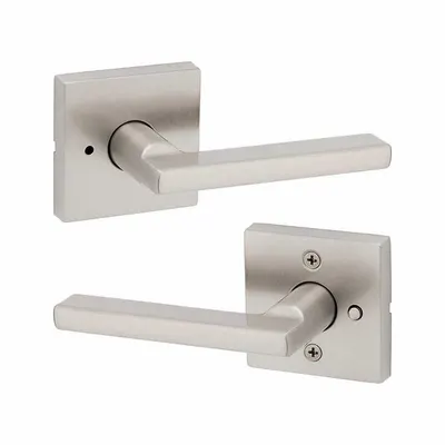 KWIKSET 730HFL-SQT-15-6AL-RCS Privacy Lever Lockset - Privacy Lever Locksets