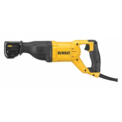 DEWALT Reciprocating Saw: 12 A Current, 1 1/8 in Stroke Lg - Corded Reciprocating Saws
