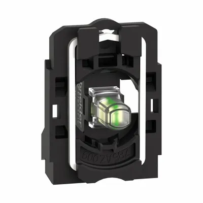SCHNEIDER Light Block: 22 mm Size, White, LED, 120 V AC Rating - Lamp Modules