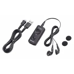 The ICOM VS3 is a wireless earpiece with zero wires, featuring a shirt/lapel microphone and push-to-talk capability. It connects via a Micro USB connector and is compatible with the ICOM F7540 radio series. Suitable for hands-free communication in environments requiring mobility and clear audio.