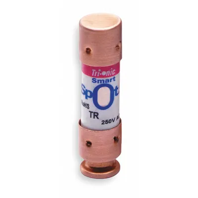 MERSEN Fuse: Class RK5, TR-RID Series, Time-Delay, 15 A, 250 V AC, 160 V DC - Time-Delay Cylindrical Fuses