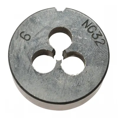 WESTWARD Alloy Steel Die, 6-32 UNC, CCT1060-105 - Pneumatics