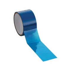 CAPLUGS Film Tape: 2 1/2 in Wd, 72 yd Lg, 1 mil Thick, Polyester Film, Silicone, Blue (MPN SH-47929). Key specifications — Series: PC90-SH.