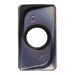 This rectangle indexable milling insert is designed for general-purpose machining of steel and cast iron. It is used in face milling and shoulder milling operations on CNC and manual mills, providing consistent chip control and surface finish. The PR1535 grade offers wear resistance and toughness.