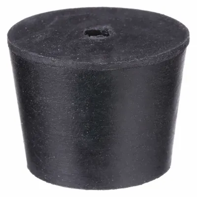 OEM Stopper: SBR Rubber, 11 Stopper Size, 48 mm Bottom Dia, 56 mm Top Dia, 25 mm Overall Ht - Rubber Stoppers