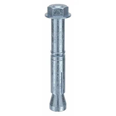 MKT FASTENING M12 x 18 mm Steel Wedge Anchor, Zinc Plated, 20-Pack - Steel Wedge Anchors