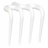 VIKAN Hygienic Fork: 4 Tines, 8 1/10 in Tine Lg, FDA Compliant, FDA Approved, Std Fork, Yes No (MPN 56915)