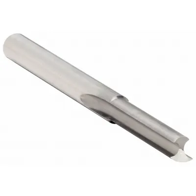 ONSRUD Solid Router Bit: Straight O-Flute, 2 Flute, 1/2" Cut Dia, 2-1/8" LOC (MPN 56-655) - Straight O-Flute Router Bits for Plastics