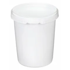 Polypropylene Lab Jar, 33.8 fl oz, Round, Opaque, with Closure