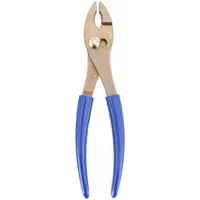 Slip Joint Plier: Non-Sparking, 1/2 in Max Jaw Opening, 8 in Overall Lg, 1 in Jaw Lg, 6 - 8 in (MPN P-31)