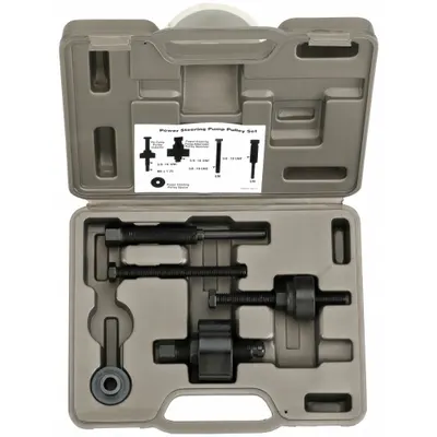 OTC Power Steering Pump Remover/Installer Set: Domestic Vehicle - Steering Wheel, Pulley, Flywheel Pullers