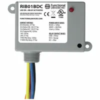 RIB Enclosed Pre-Wired Relay: 20 A Rating, SPDT, 0.50 in NPT (MPN RIB01BDC)