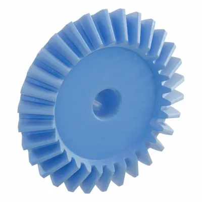 KHK GEARS Bevel Gear: Straight, Gear Ratio 1.5, Module m 2, 30 Teeth, Nylon - Straight Teeth Metric Bevel Gears & Pinions