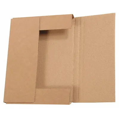 PARTNERS BRAND Kraft Easy-Fold Mailer,11x8.5x3",PK50: Kraft, 11 in Inside Lg, 3 in Inside Ht - Easy-Fold Mailers