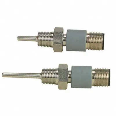 OMEGA Threaded RTD with Conduit Connection, 1/8" MNPT, 13 mm Probe - Threaded RTDs with Conduit Connection