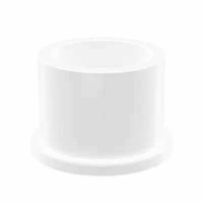 OILITE Flanged Sleeve Bearing: PTFE, 1 in Bore, 1 1/4 in OD, 1 in Overall Lg - Chemical- & Heat-Resistant Plastic Flanged Sleeve Bearings