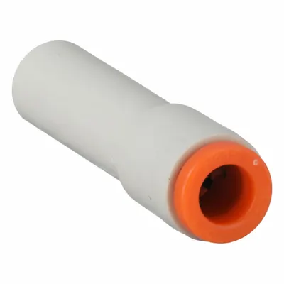SMC KQ2R05-09A Push-to-Connect Adapter, 3/16 in OD x 5/16 in OD, Brass - Polybutylene & Brass Tube Fittings