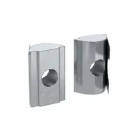 Roll In T-Nut: 5/16"-18 Size, For 0.4 in Slot Wd, 15 Series/40 Series, Single Offset, Steel, 4 PK (MPN 09602U5/16)