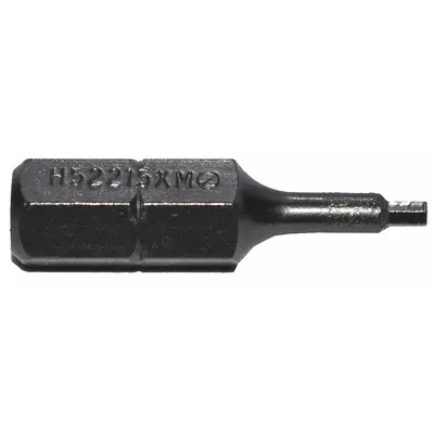 ZEPHYR Insert Bit: Insert Bit, Metric, Hex Head, 1.5 mm Bit Industry Size, Std - Hex Insert Bits