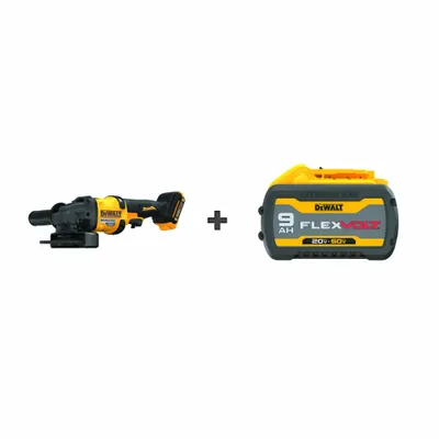 DEWALT Angle Grinder Kit: 9 Ah - DEWALT Cordless Angle Grinders