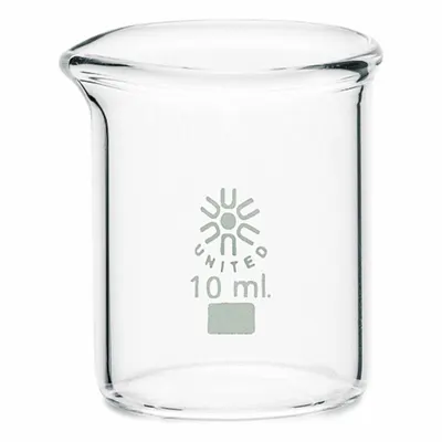 OEM Beaker: 10 mL - Low Form Glass Beakers