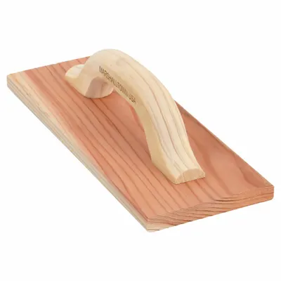 MARSHALLTOWN Concrete Float: Blade Material Wood, Blade Shape Square - Concrete Hand Floats