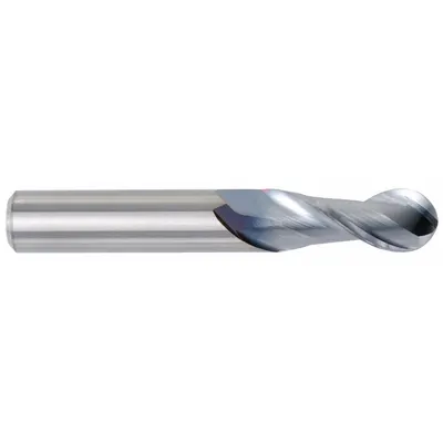 WIDIA HANITA 4A1110004 Carbide Ball End Mill for Aluminum - Carbide Ball End Mills for Aluminum